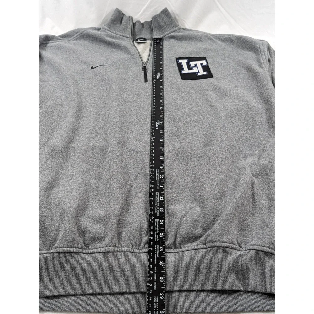 Nike Pullover Men 2XL Quarter Zip Gray‎ 